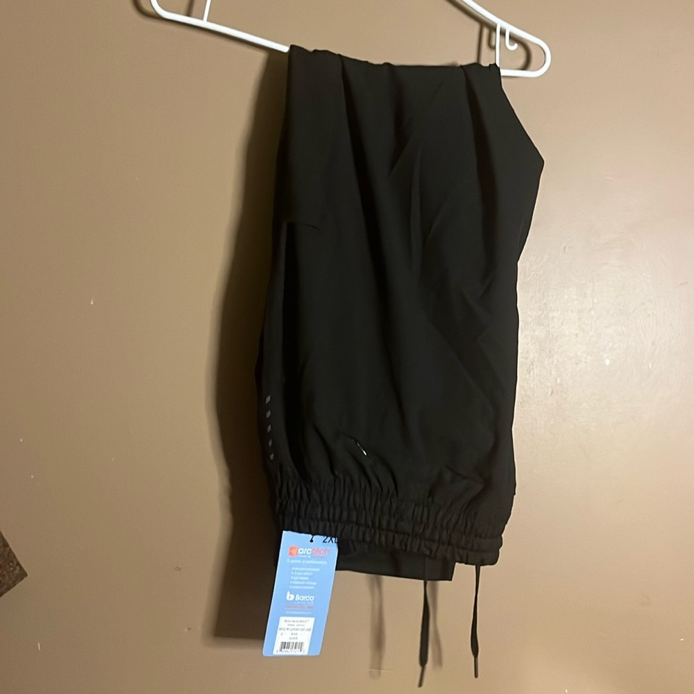 😄NWT 2XL Scrub Pants Black